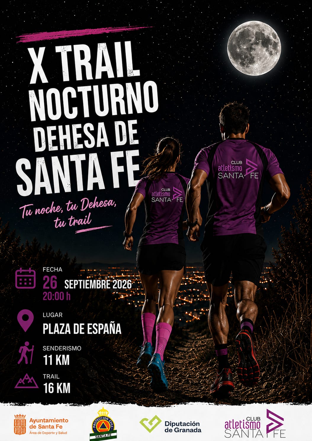 X TRAIL NOCTURNO DEHESA DE SANTA FÉ